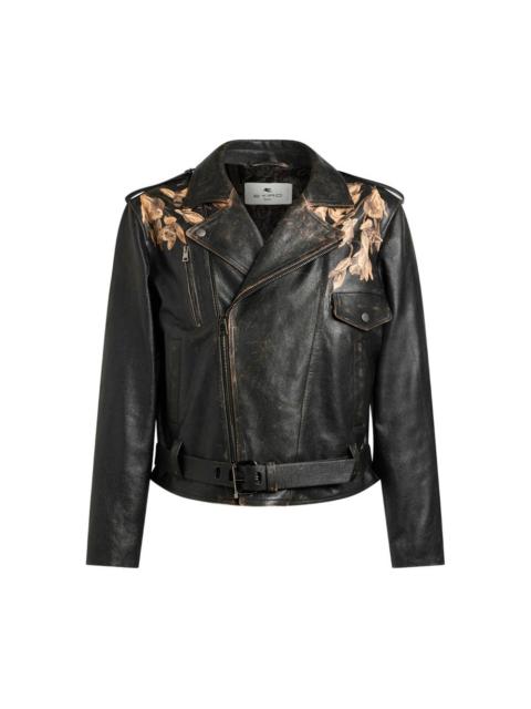 Etro Etro Black Jackets - Leather Jackets Men