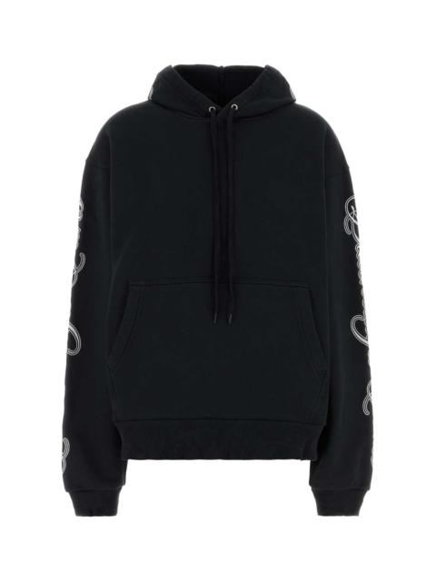 BALENCIAGA Balenciaga Women Slate Cotton Oversize Sweatshirt