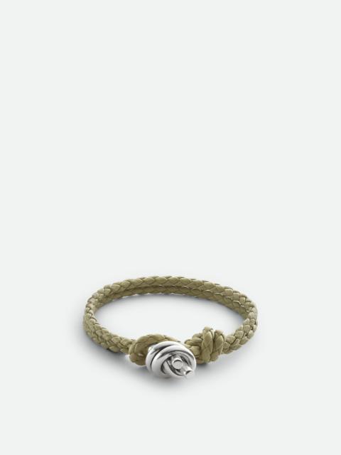Bottega Veneta Knot Leather Bracelet