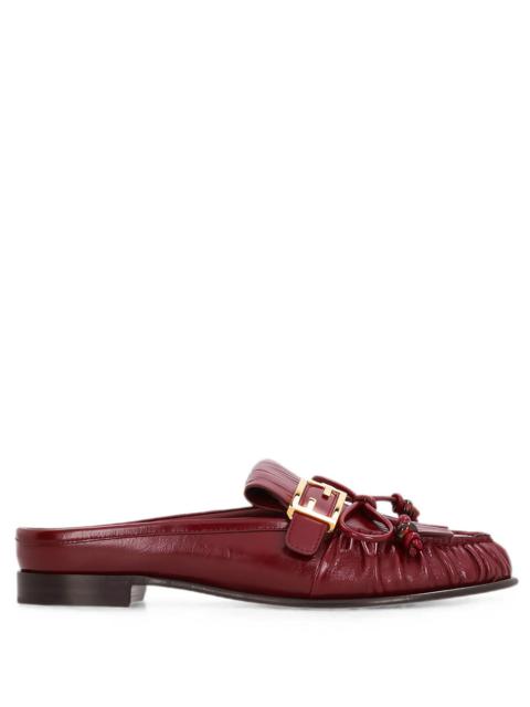 FENDI Fendi Women Baguette Leather Sabots