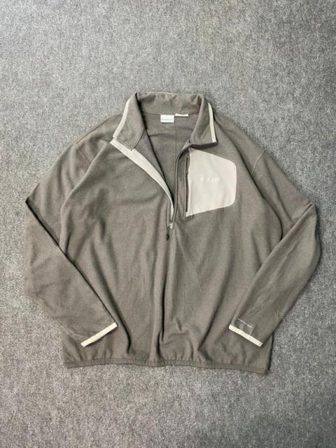 Other Designers Columbia Omni-Wick Fleece Half Zipper Sweater