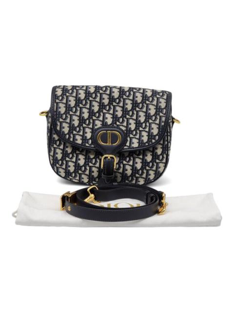 Dior Bobby Medium Oblique Jacquard Bag - Blue $3800