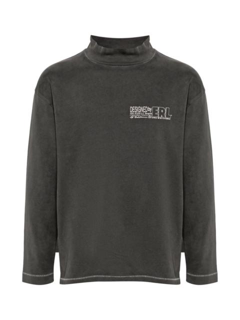 ERL LOGO-PRINTED LONGSLEEVED T-SHIRT