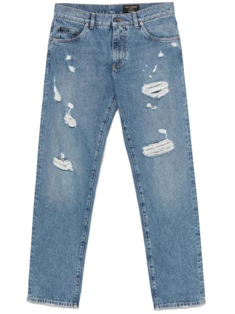 Dolce & Gabbana Men Straight Jeans