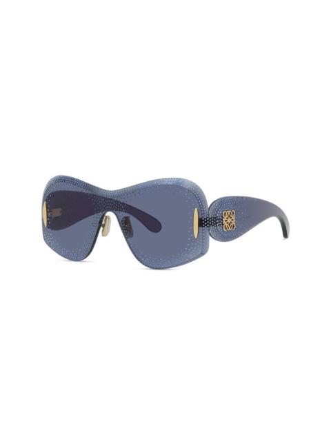 Loewe Loewe ANAGRAM Blue Shield Ladies Sunglasses LW4167US 90V 144