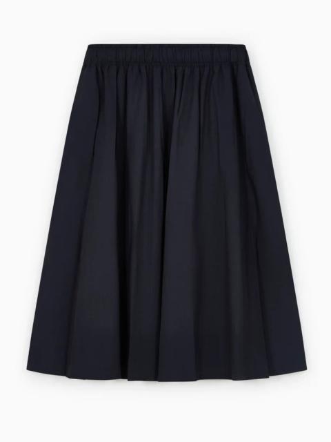 Prada Prada Midi Skirt In Virgin Wool