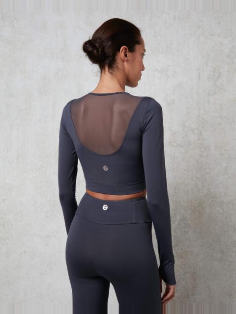 Repetto LONG-SLEEVE CROP TOP