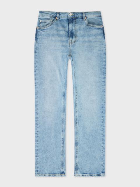 Paul Smith Women's Straight-Fit Light-Wash Jeans | paulsmith