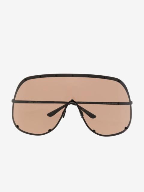 Rick Owens RICK OWENS Shield Sunglasses