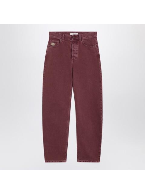Chloé Chloé Dark Pink Denim Jeans Women