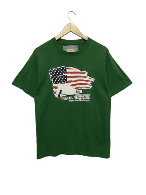 Other Designers Vintage - Pearl Harbor Memorial T-shirt Green