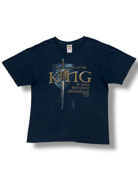 Other Designers Vintage - The Return of The King of King Jesus Christ Distressed Tee