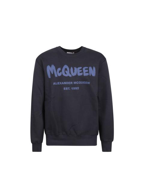 Alexander McQueen Alexander Mcqueen Cotton Logo Sweatshirt Men
