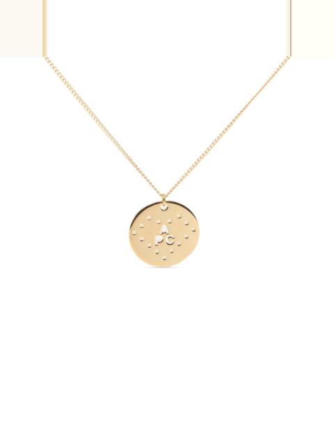 Eloi disc-pendant necklace