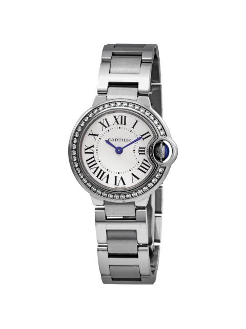 Cartier Ballon Bleu Diamond Ladies 28 mm Watch W4BB0015