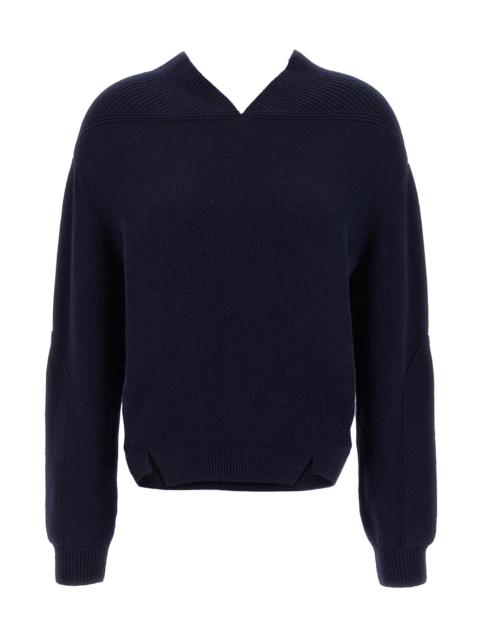 Victoria Beckham 'V-neck Yoke detail' sweater
