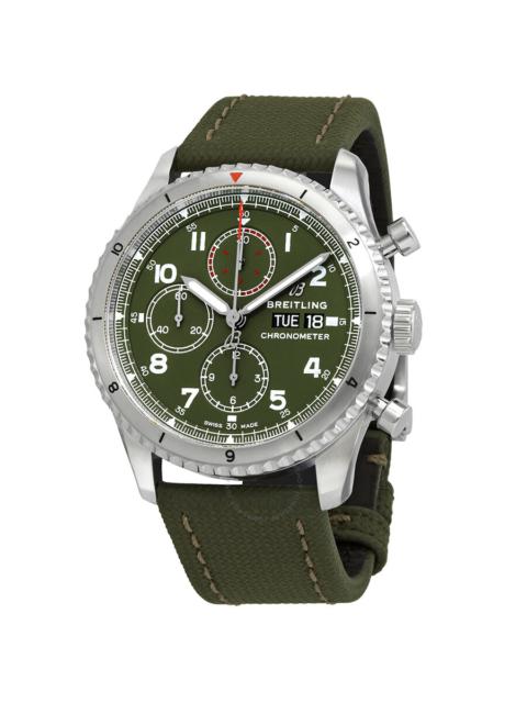 BREITLING Breitling Aviator 8 Curtiss Warhawk Chronograph Automatic Green Dial Men's Watch A133161A1L1X2