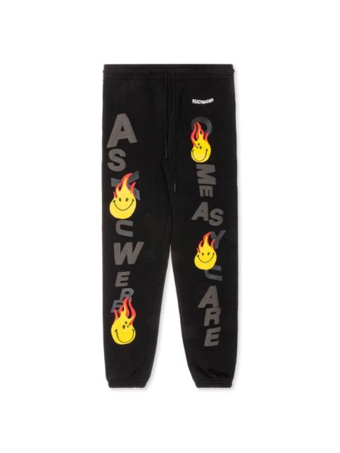 Readymade SWEAT PANTS - BLACK