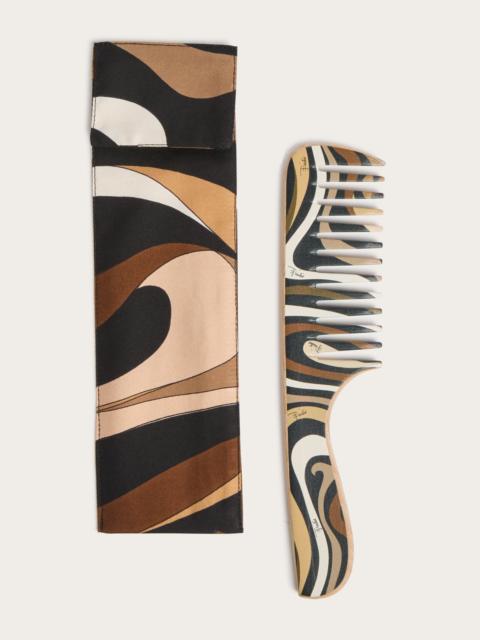 PUCCI COMB WITH MARMO PRINT CASE