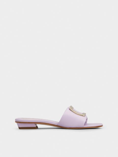 Roger Vivier Belle Vivier Mules in leather