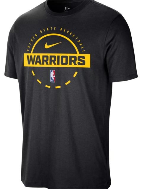 Nike Nike Men's Golden State Warriors Black On Court Practice Long Sleeve T-Shirt