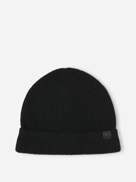 TOM FORD LOGO WOOL HAT