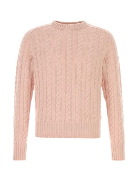 Prada Prada Men Pink Wool Blend Sweater