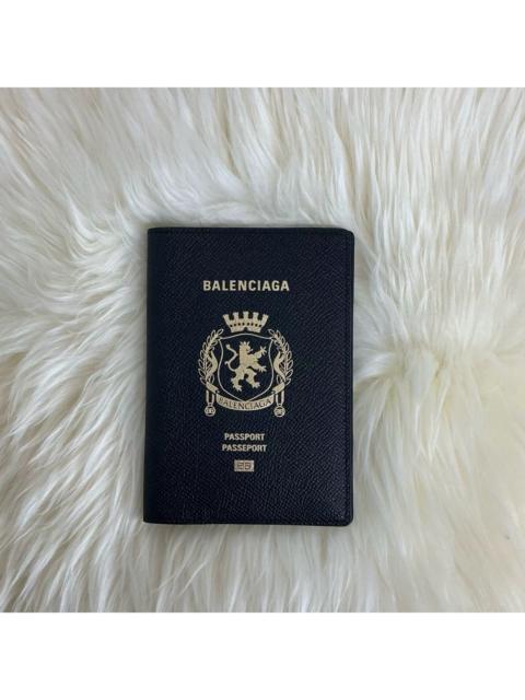 BALENCIAGA Balenciaga Black Passport Holder/ID Card Holder