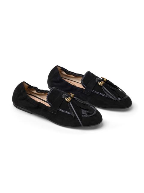 Tod's Tod's Feather Appliqué Loafers