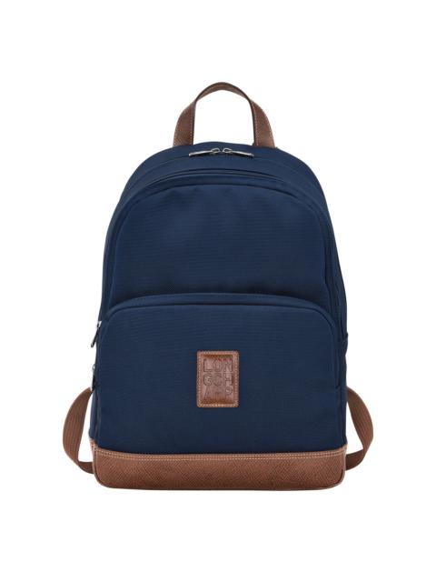 Longchamp Boxford Backpack Blue - Canvas