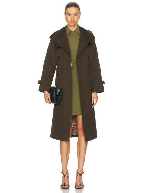 Black Handmade Clean Duffle Coat REVERSIBLE