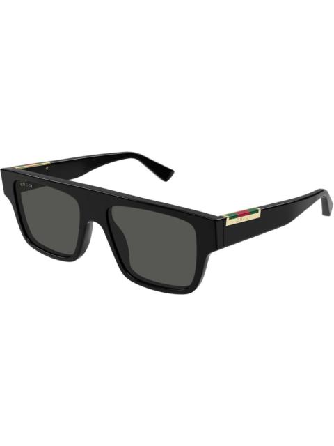 GUCCI Gucci Grey Square Men's Sunglasses GG1960S 002 53