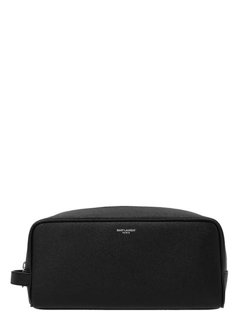 SAINT LAURENT Saint Laurent Men Logo Beauty Case