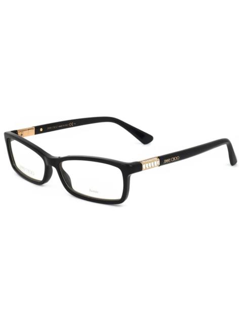JIMMY CHOO Jimmy Choo Demo Rectangular Ladies Eyeglasses JC283 0807 53
