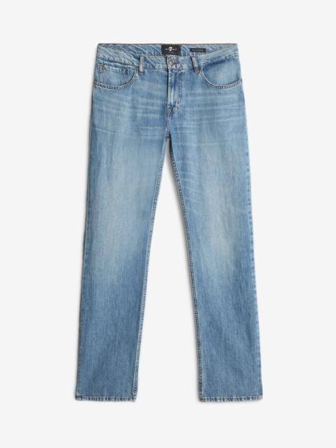 7 For All Mankind Denim Linen The Straight in Station