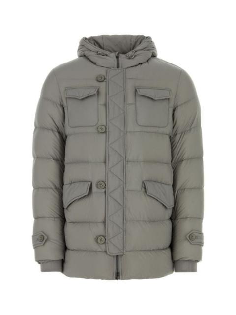 Herno Herno Man Grey Nylon Down Jacket