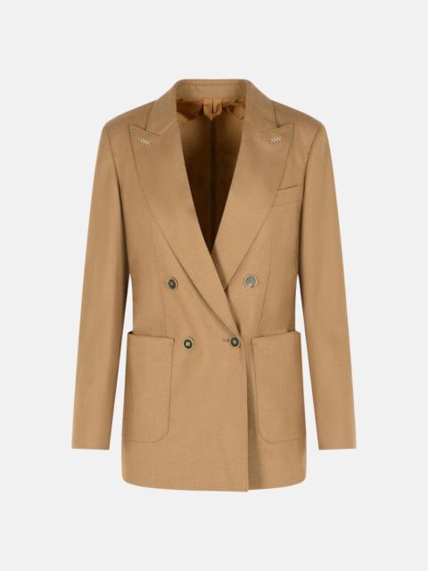 Max Mara BROWN CASHMERE BLAZER