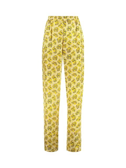 Isabel Marant Piera Printed High-rise Trousers
