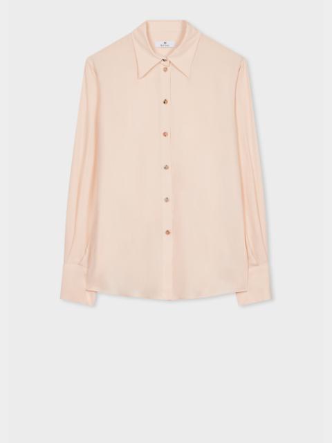 Paul Smith Women's Cream Silk-Blend Blouse