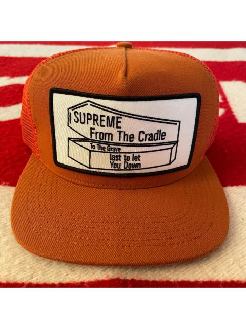 Coffin Cradle to Grave Cap 5 panel hat trucker snapback