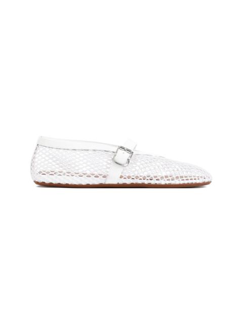 Alaïa Ballerinas White