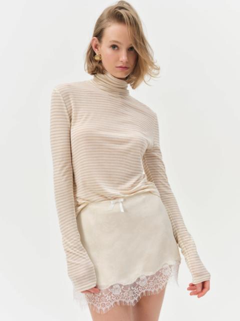 For Love & Lemons Athena Turtle Neck Top