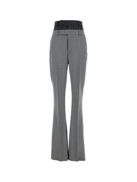 Sportmax Grey wool Lince pant