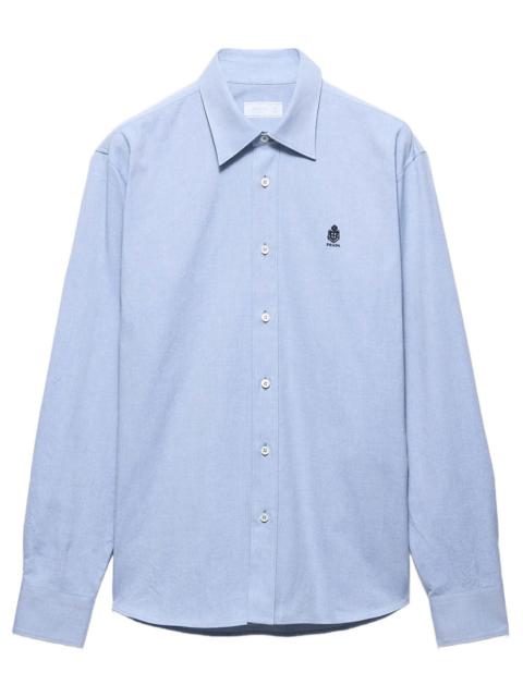 Prada Prada Men Classic Fit Cotton Shirt
