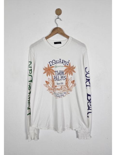 DSQUARED2 Dsquared Hawaii Twin Palms shirt