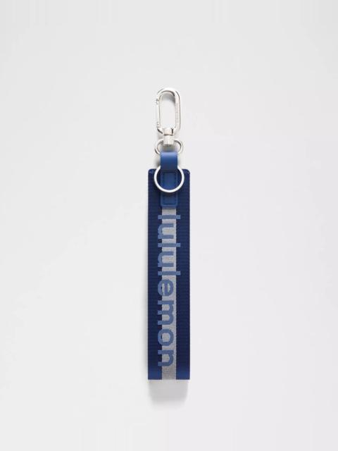 lululemon Never Lost Keychain *Reflective