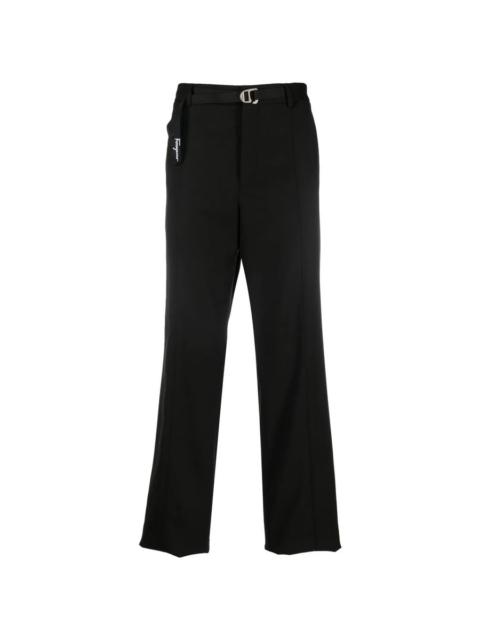 FERRAGAMO Ferragamo Straight-Leg Belted Trousers