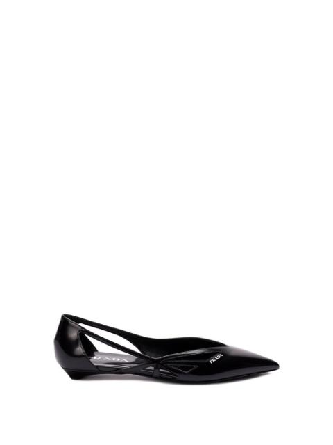 Prada Prada Women Leather Ballerinas