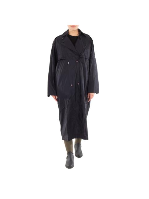 Moncler Moncler Deva Logo-Patch Trench Coat