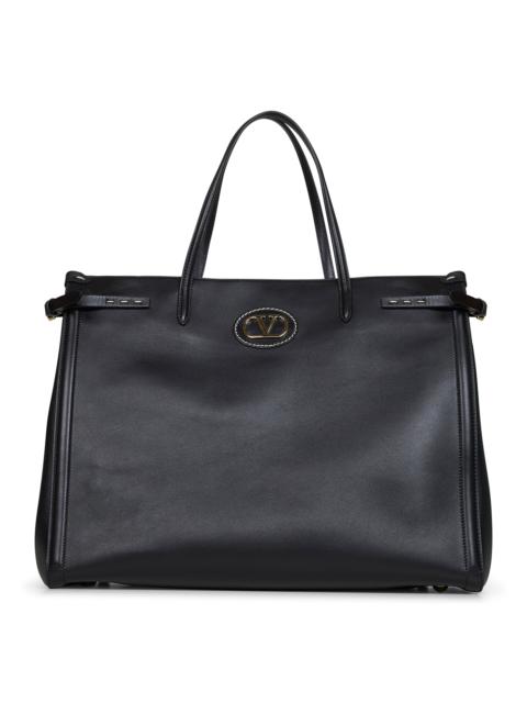 Valentino Valentino Garavani Women Black Antibes Large Shopping Bag